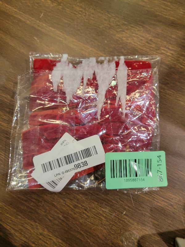 Photo 1 of 12PCS Red Velvet Bows for Christmas Tree, Bows for Christmas Tree, Garland Red Velvet Bow Ornaments for Christmastree with Gold Twist Ties(A)