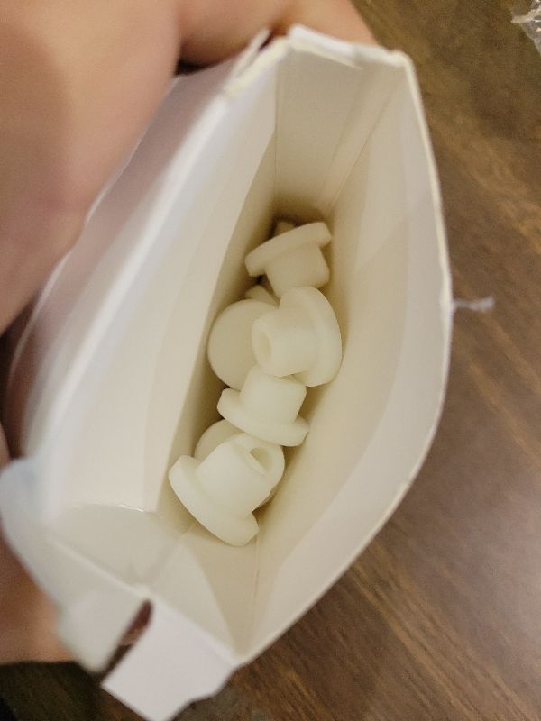 Photo 1 of 12 PCS Bathtub Jet Covers Silicone Hole Plug White Tube Plugs Waterproof Bathtub Plug Fit for 14mm Bathtub Hole