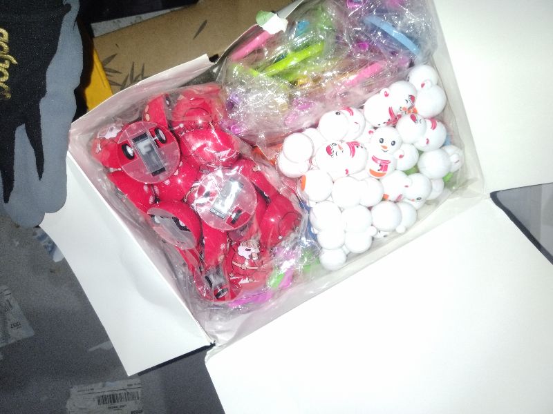 Photo 1 of 242 Pcs Christmas Party Favor Set for Kids, Fun Assorted Xmas Toys, Stocking Toy Stuffers, Piñata & Goodie Cup Fillers, Treasure Chest for Classroom Rewards, Holiday Gifts, Birthday Prizes Supplies