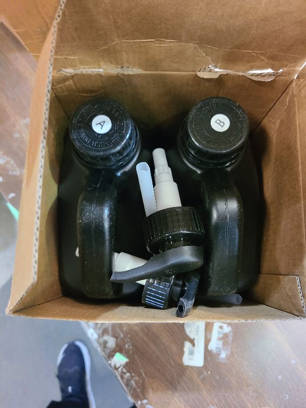 Photo 1 of 1 Gallon Crystal Clear Epoxy Resin Kit - Not-Yellowing No-Bubble, Self Leveling Easy Pour - 1:1 Ratio High Gloss Casting & Coating Resin for Art Crafts, Jewelry Making, Wood & Molds