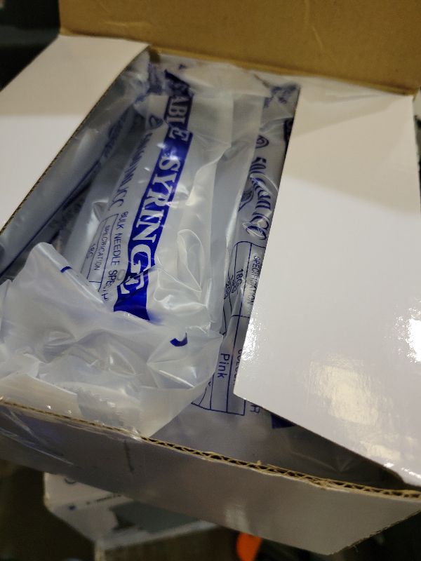 Photo 1 of 12Pack 60ml Syringe for Liquid - Large Plastic Syringes Without Needle for Food Thick Liquids and Irrigation Water, Lip Gloss Filling, Feeding Dogs Meds, Measuring ( 12 Pack 60 ml / cc )