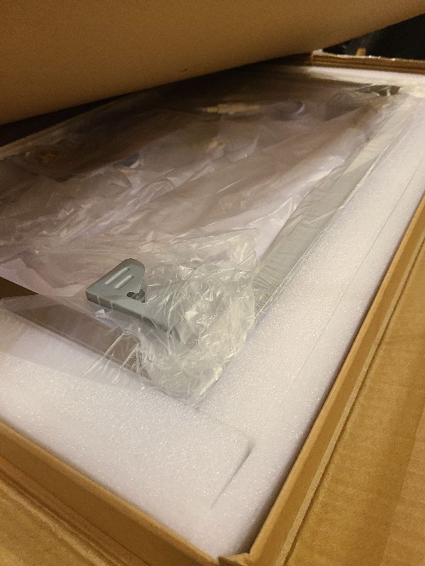 Photo 1 of 20"x28" LED Bathroom Mirror with Front and Backlight, Lighted Bathroom Vanity Mirror with Stepless Dimmable, 3 Color, Anti-Fog, Smart Bathroom Mirror with LED Lights