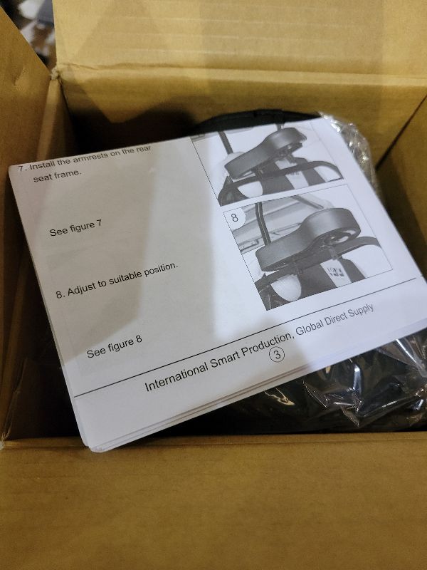 Photo 1 of 10L0L Golf Cart Rear Seat Kit Arm Rest Set with Cup Holder EzGo Yamaha Drilling Required or Drilling No Required Kits Include - Black