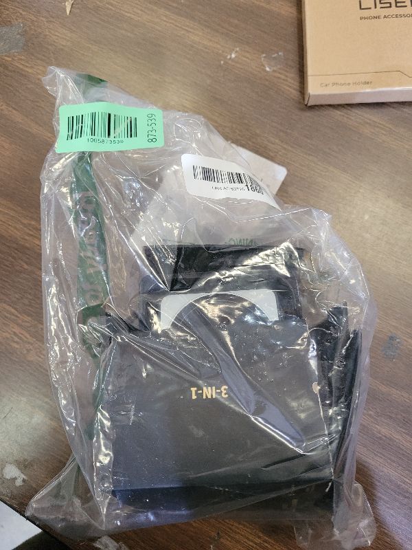 Photo 1 of ?2026 Upgraded?Wireless Charger 3 in 1, Foldable Wireless Charging Station with Night Light for Apple MagSafe Charger, Travel Magnetic Charger Stand, Nightstand Fast 15W Charging Station (20W Adapter)