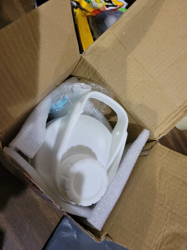 Photo 1 of 12oz Small Glass Shaker Bottle, Borosilicate Glass Protein Powder Gym Workout Small Shaker Cup Mixes for Protein Mixes with Blending Ball (B-WHITE, 1)