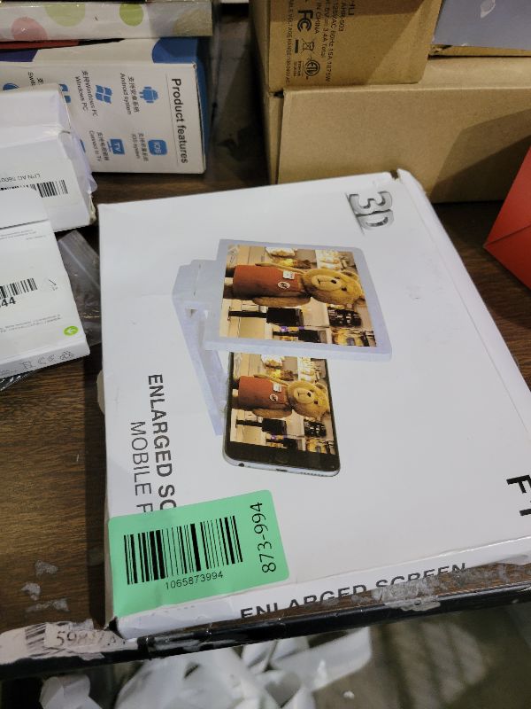 Photo 1 of 12" Big HD Screen Phone Magnifier, Pull-Out Phones Screens Amplifier, Lightweight and Foldable Phone Screen Magnifier with All Phones for Movies, Videos and Gaming (Black)