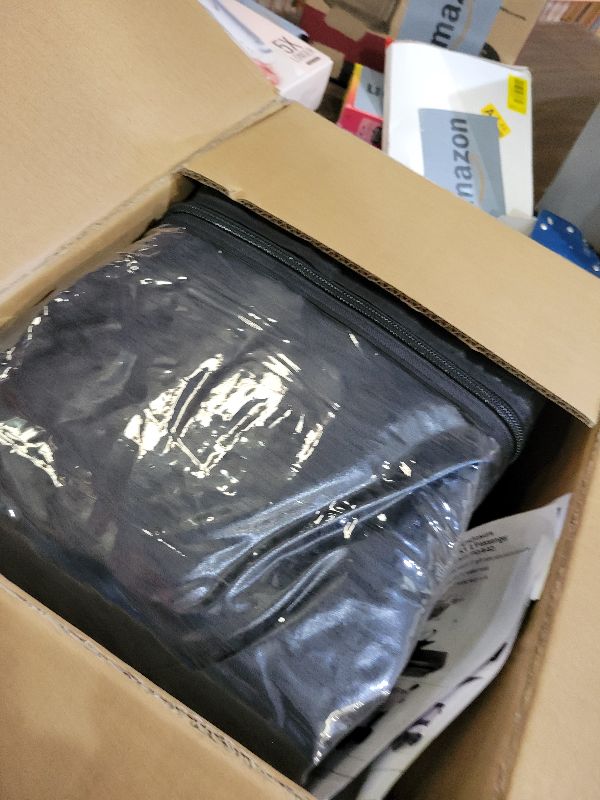 Photo 1 of 10L0L 2 Passenger Deluxe Golf Cart Driving Enclosure for EZGO TXT and RXV Model, 4-Sided Clear Window 600D Rain Cover All Weather Windproof Waterproof