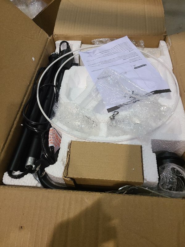 Photo 1 of ?Upgraded? Dimmable Floor Lamp, 1000 Lumens LED Edison Bulb Included, Arc Floor Lamps for Living Room Modern Standing Lamp with Linen Shade, Tall Lamp for Bedroom Office Dining Room- Black