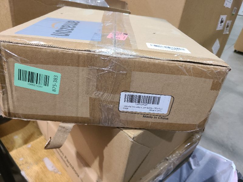 Photo 1 of ?Upgraded? Dimmable Floor Lamp, 1000 Lumens LED Edison Bulb Included, Arc Floor Lamps for Living Room Modern Standing Lamp with Linen Shade, Tall Lamp for Bedroom Office Dining Room- Black