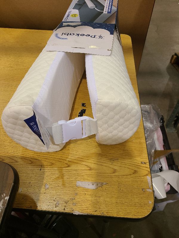 Photo 1 of [2-Pack] Premium Bed Bumpers for Toddlers with Adjustable Straps, Bed Rail For Toddlers, Toddler Bed Rail for Full Size, Twin, Queen & King Bed Size, Toddler Bed Rails