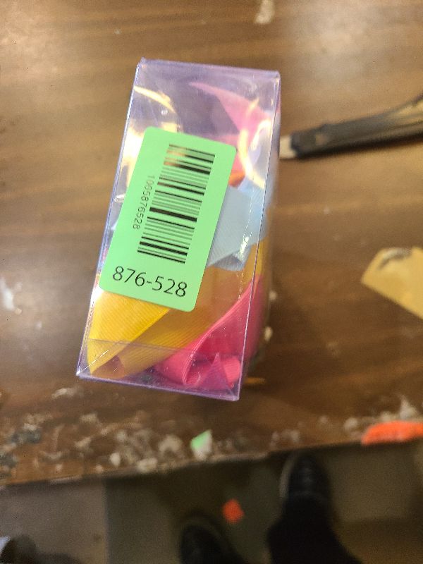 Photo 1 of 16PCS 8" Large Cheer Hair Bows Ponytail Holder Elastic Band Handmade for Cheerleading Teen Girls College Sports (Multi-colored, 1 Count (Pack of 16))