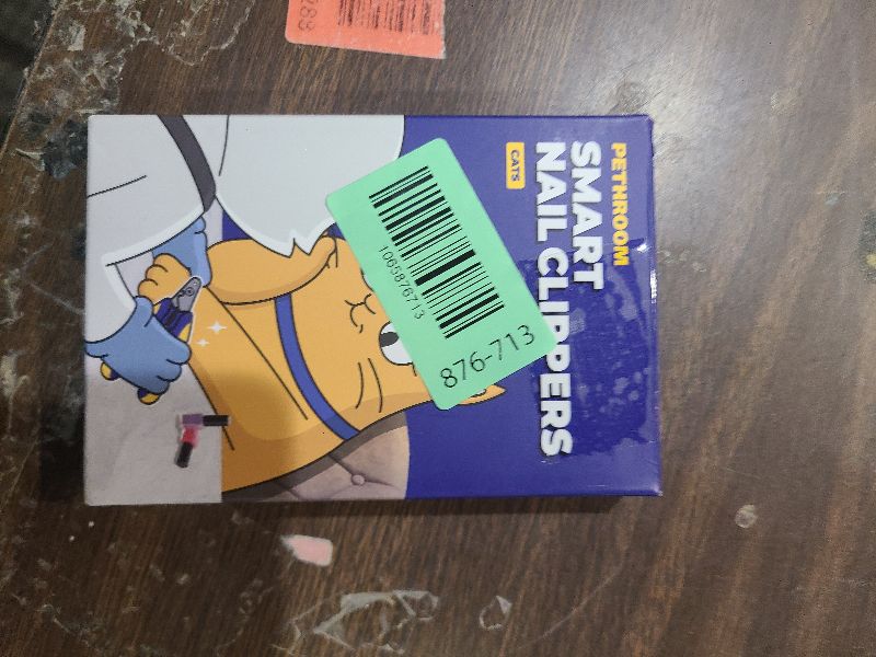 Photo 1 of [PETHROOM] Cat Nail Clipper Trimmer for Indoor Cats with Circular Cut Hole (2mm) | Premium Sturdy Stainless Steel Blade Cat Claw | Safe, Easy, Accurate, Quiet & Fast | Avoid Overcutting