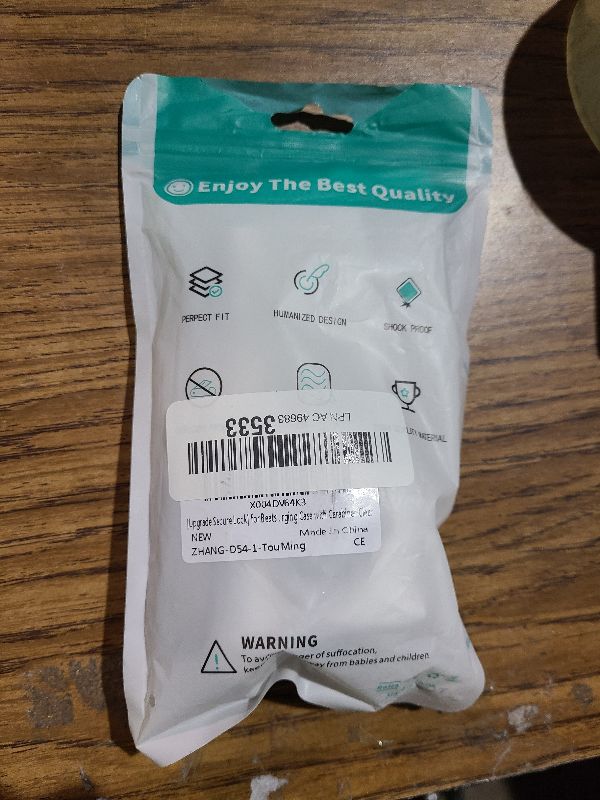 Photo 1 of [Upgrade Secure Lock] for Beats Solo Buds 2024 Case Cover with Cleaner Kit, AGENTNANO Clear TPU Shockproof Protective Cover Compatible with Beats Solo Buds Charging Case with Carabiner-Clear