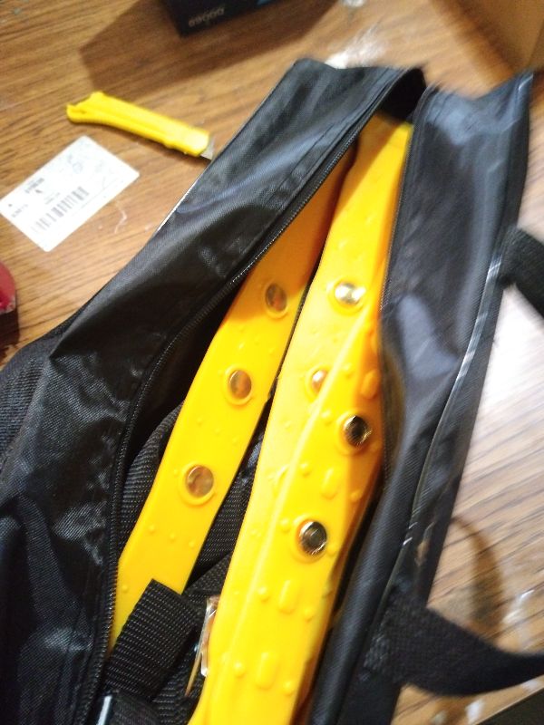 Photo 1 of 10 Pcs Snow Tire Chains for Car, Adjustable Snow Cable Chains Universal Fit for Most Car/Jeep/Truck/SUV, Width 185-295mm/7.2-11.6 inches