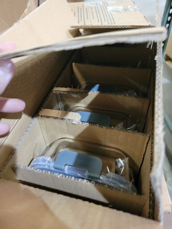 Photo 1 of [10-Pack] Glass Meal Prep Containers with Lids, MCIRCO Food Storage Containers with Snap Locking Lids, Airtight Lunch Containers, Microwave, Oven, Freezer and Dishwasher