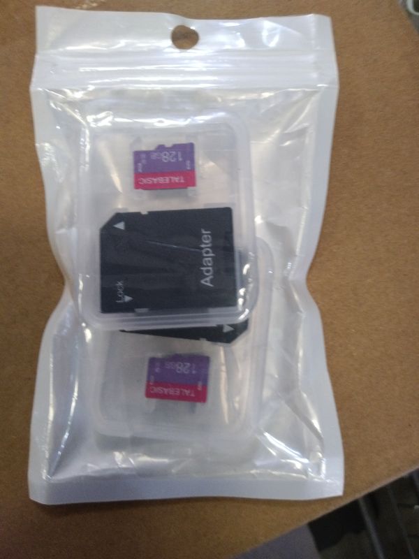 Photo 1 of 2 Pack 128GB Memory Card Class 10 Flash Card Fast Speed TF Card with Adapter for Tablet/Mobile Phone/Camera/Car Audio/Game Console(2 Pcs 128GB)