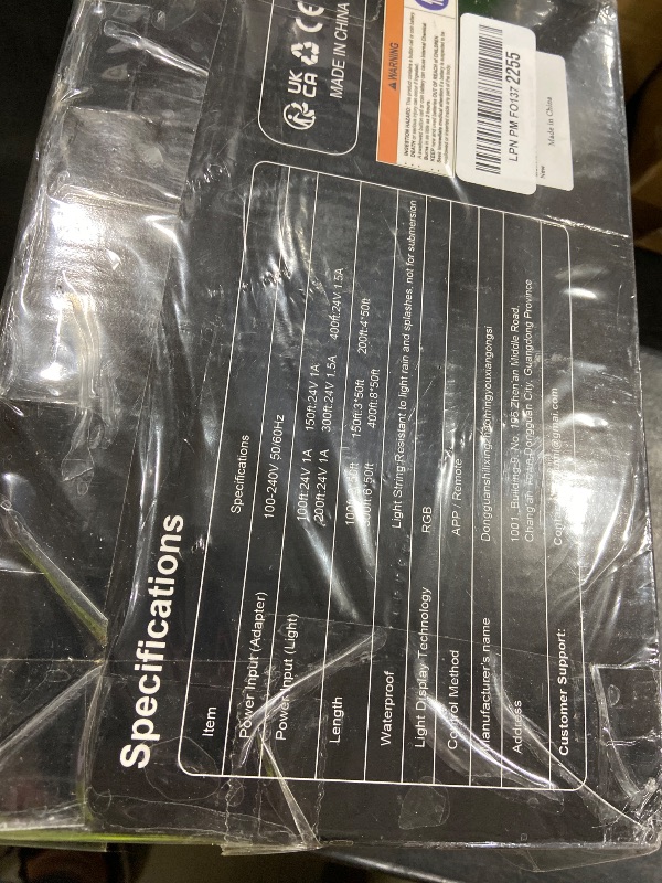 Photo 1 of MuliVid 200Ft Permanent Outdoor Lights for House, RGB Halloween House Light Outdoor with Remote APP Control,IP67 Waterproof for Outside Decorations?Eaves Lights for Christmas, Holiday, Party, Daily