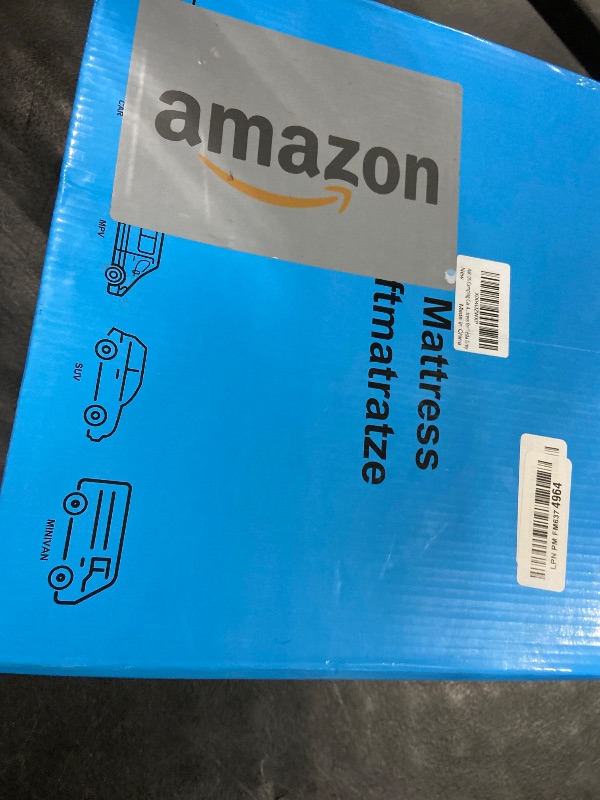 Photo 1 of Car Air Mattress - Inflatable Camping Bed Compatible with Tesla Model Y, Thickened Flocked AirBed for Trunk/Backseat/Sedan/SUV/RV, Sleeping Pad with Pump and 2 Pillows for Camping Travel Outdoor Grey