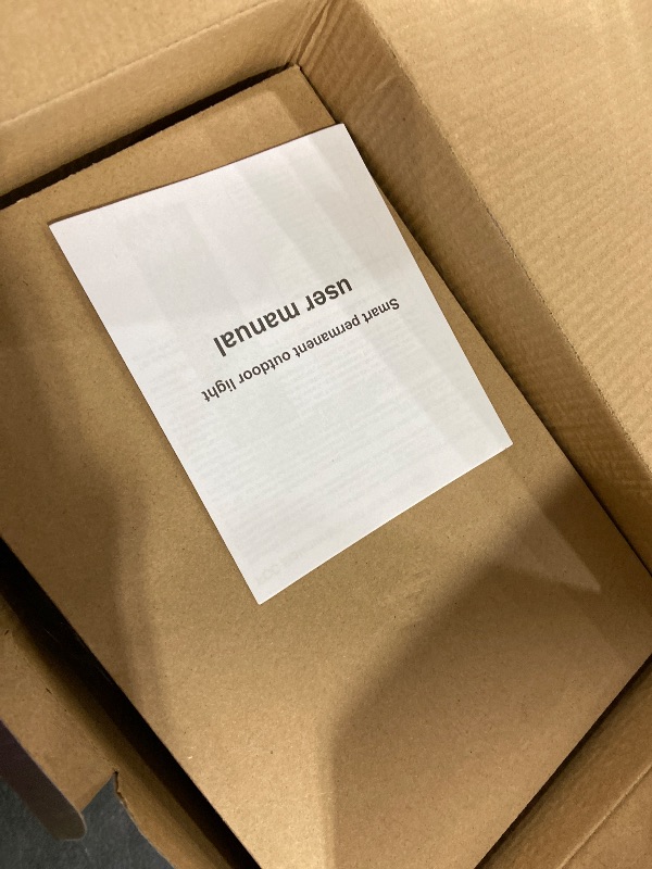 Photo 1 of Pak Smart Permanent Outdoor Lights, 100FT with 60 LED, IP67 Waterproof Christmas String Lights, Scene Modes & Music Modes, Compatible with Alexa & Google Assistant, Outdoor Decor for House Garden