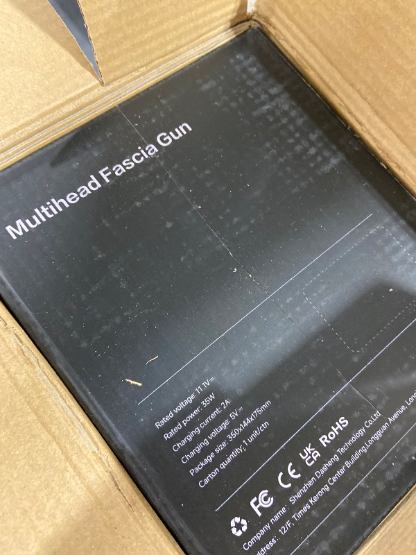 Photo 1 of HIADGUNNR 16 Head Massage Gun Set, Deep Tissue Massage Gun Portable with 3 Modes & 30 Intensities, Red Light Therapy, Quiet Percussion Massager for Legs, Waist, Buttocks Muscles Pain Relief