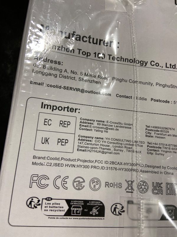 Photo 1 of [Built-in Apps & 2026 Upgraded] Mini Projector Support 4K 1080P Auto Keystone 180° Rotatable with WiFi 6 and Bluetooth 5.4, Projector Portable Compatibile with HDMI/TV Stick/Memory Stick/Laptop-Black