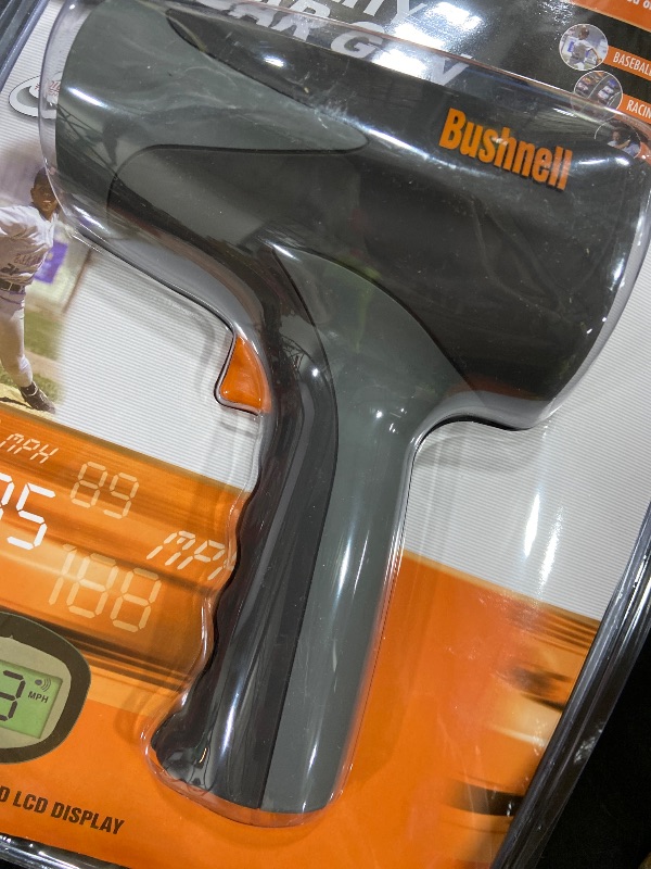 Photo 1 of Bushnell Velocity Speed Gun - Accurate Handheld Radar for Sports, Racing, and Traffic Monitoring, Measures Up to 200 MPH with Clear LCD Display