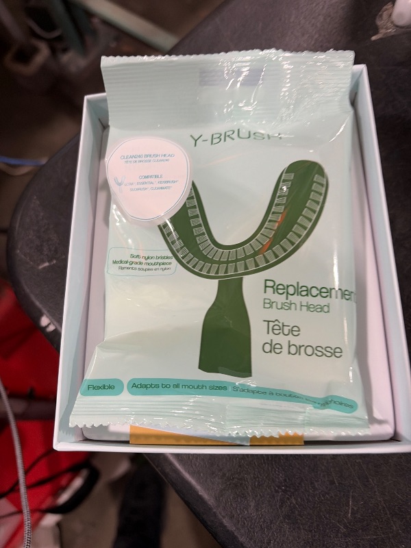 Photo 1 of Y-Brush New 2025 Essential - Sonic Electric Toothbrush - 3 Months Battery Life with USB-C - 2 Brushing Modes - Clinically Proven - Adult