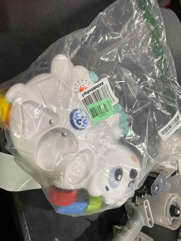 Photo 1 of Fisher-Price Toddler Learning Toy Linkimals Puzzlin’ Shapes Polar Bear with Lights & Music for Kids Ages 18+ Months, Compatible Only with Linkimals Items