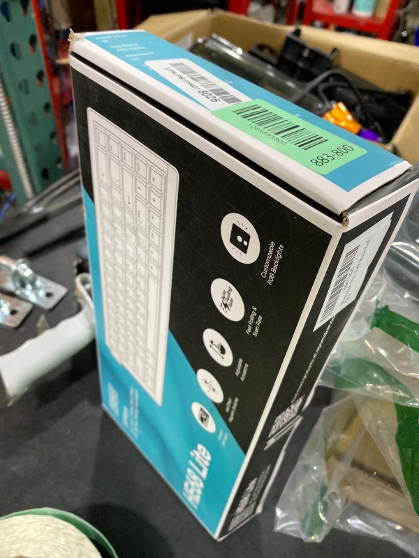 Photo 1 of EPOMAKER HE68 Lite Hall Effect Gaming Keyboard, 8k Polling & 128K Scan Rate, 0.005mm Adjustable Trigger, 0.125ms Latency, 5-Layer Sound-Dampened, Snap Key, SOCD, A-RGB, Wired, Mac Software (Black Red)