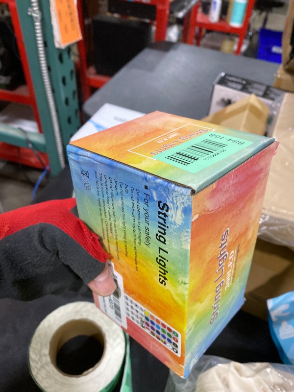 Photo 1 of HOME LIGHTING 66ft Christmas Decorative Mini Lights, 200 LED RGB Changing 8 Functional Green Wire Fairy Halloween Lights with Remote Timer, Plug in Indoor Outdoor Xmas Wedding Party Decor