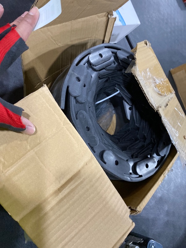 Photo 1 of Kafuzi 4IN x 33FT Landscape Edging, Garden Edging Borders with 40pcs Metal Stakes, Flexible Plastic Garden Border for Lawn, Landscaping, Flower Beds, Trees and Yard