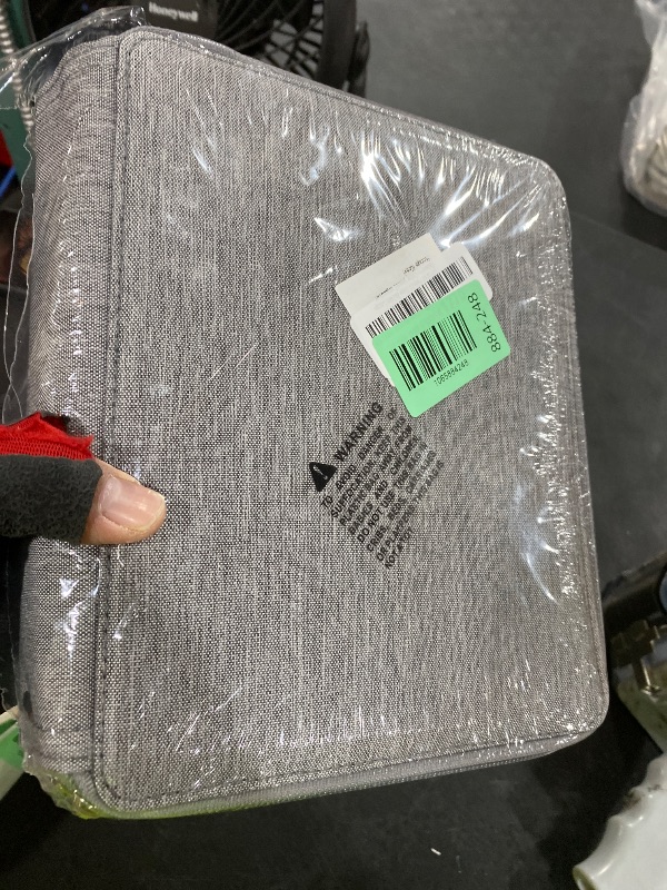 Photo 1 of YOUNGCOL 120 Slots Colored Pencil Case Holder Large Capacity Color pencil organizer Storage (Gray)