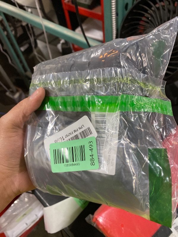 Photo 1 of 100pcs Disposable Cup Coverware 8 X 8cm Coffee Cup Drinking Lid Paper Cup Cap for Wedding/Parties//Kitchen (8 X 8cm)