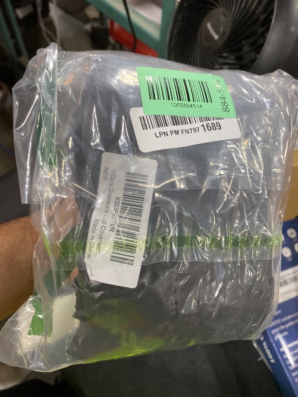 Photo 1 of 100pcs Disposable Cup Coverware 8 X 8cm Coffee Cup Drinking Lid Paper Cup Cap for Wedding/Parties//Kitchen (8 X 8cm)