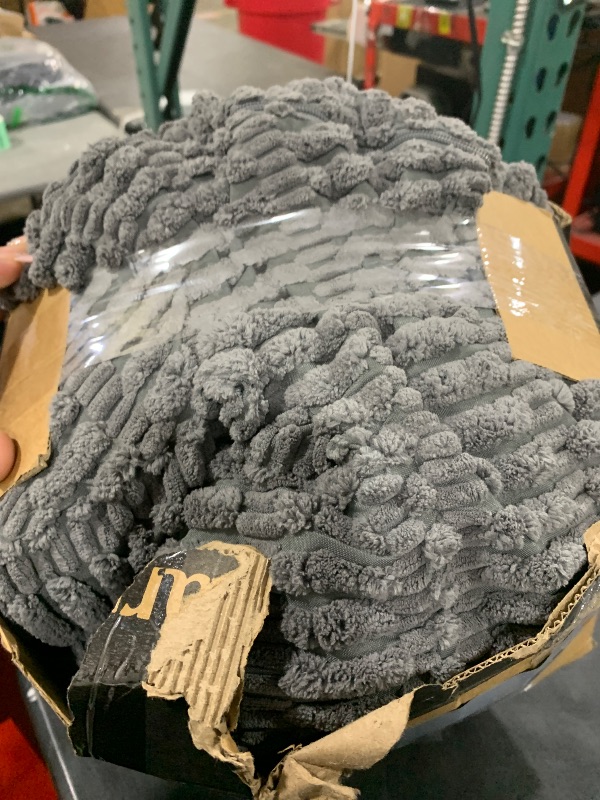 Photo 1 of Blissful Diary Reading Pillow, Backrest Pillow with Shredded Memory Foam for Adult & Children, Designed for Bed and Couch Sitting Up, Includes Arms, Pockets and Washable Cover, Dark Gray