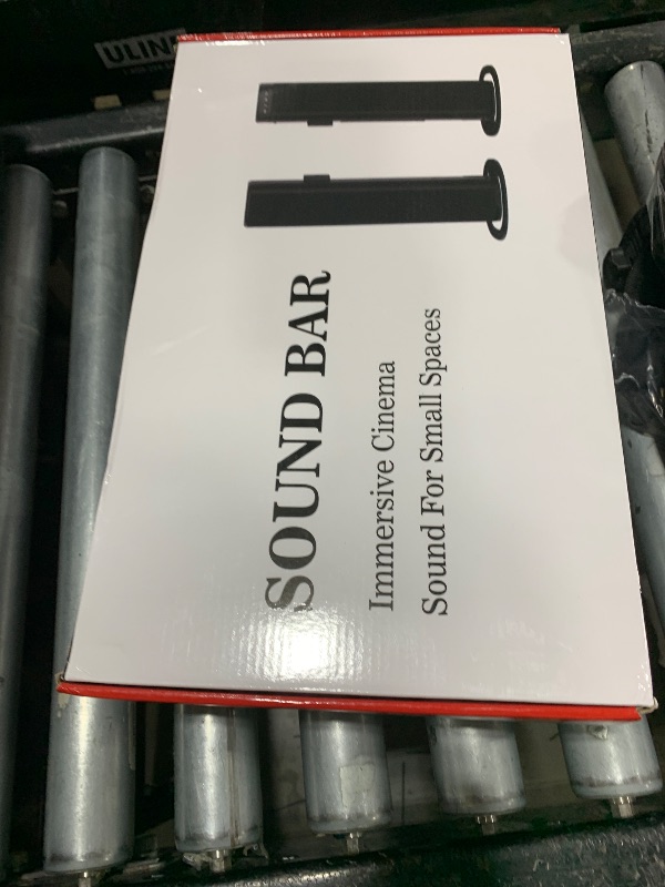 Photo 1 of Puriom Sound Bar for Smart TV, 100W Sound Bar with Bluetooth 5.3/ARC/Opt/AUX Connect, 2-in-1 Detachable Home Soundbar, Home Theater Speaker & Bass Effect, for TV/PC/Projectors