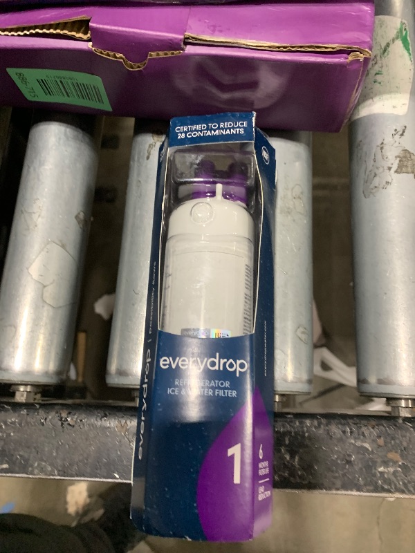Photo 1 of everydrop by Whirlpool Ice and Water Refrigerator Filter 1, EDR1RXD1, Single-Pack , Purple