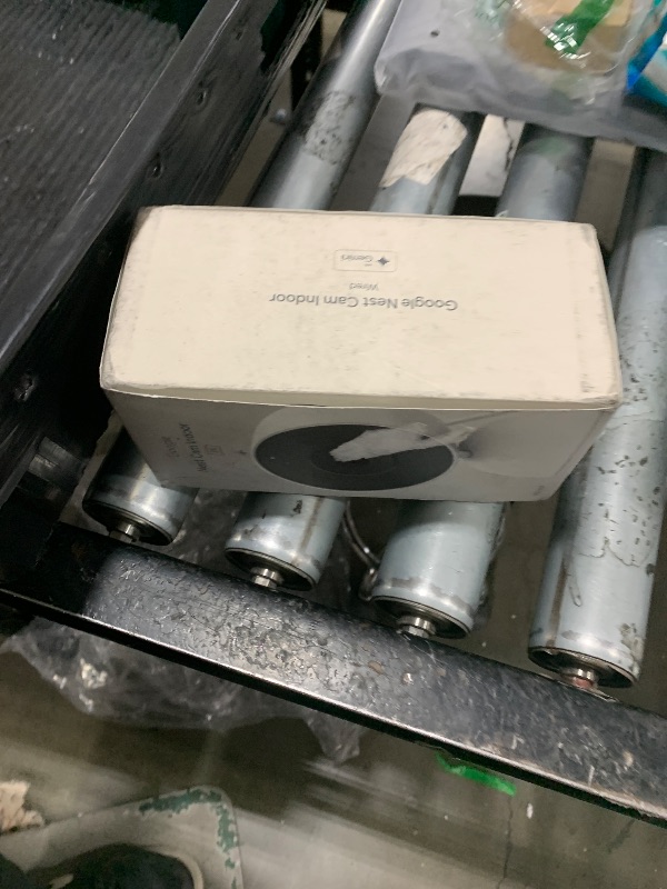 Photo 1 of Google Nest Cam Indoor (Wired, 3rd Gen) - Security Camera with 2K Video and Gemini, Night Vision, 2-Way Audio, Works with Google Home - 2025 Model - Snow