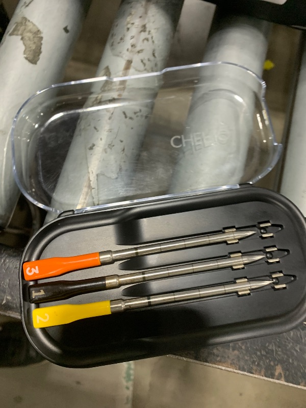 Photo 1 of CHEF iQ Sense | Smart Wireless Meat Thermometer | 3 Ultra-Thin Probes | WiFi Unlimited Range | 1000°F Heat Safe | 5 Sensors | BBQ, Grill, Oven, Smoker, Air Fryer | Gen3