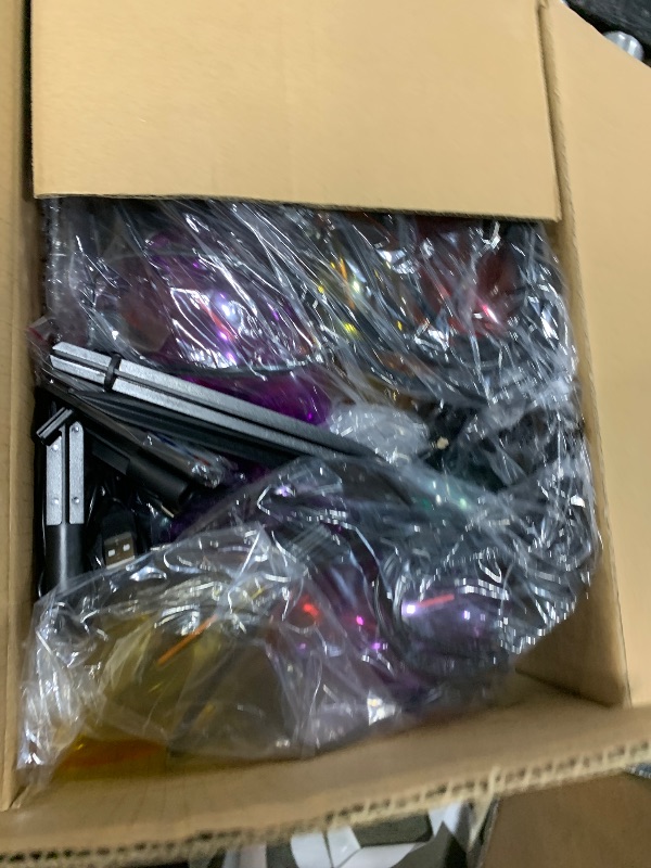 Photo 1 of Minetom 2 Pack Solar Double C9 Christmas Pathway Lights Outdoor -Total 32FT 20 LED C9 Christmas Lights Outdoor with Timer,8 Modes, Solar Christmas Outdoor Decorations for Lawn Outside Yard, Multicolor