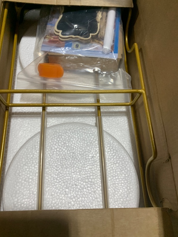 Photo 1 of 1.6 gallon Glass Beverage Dispenser with Stand, 2PACK Lemonade Dispenser with Spigot Stainless Steel, Drink Dispensers for Parties,Picnic,Weddings(Golden)