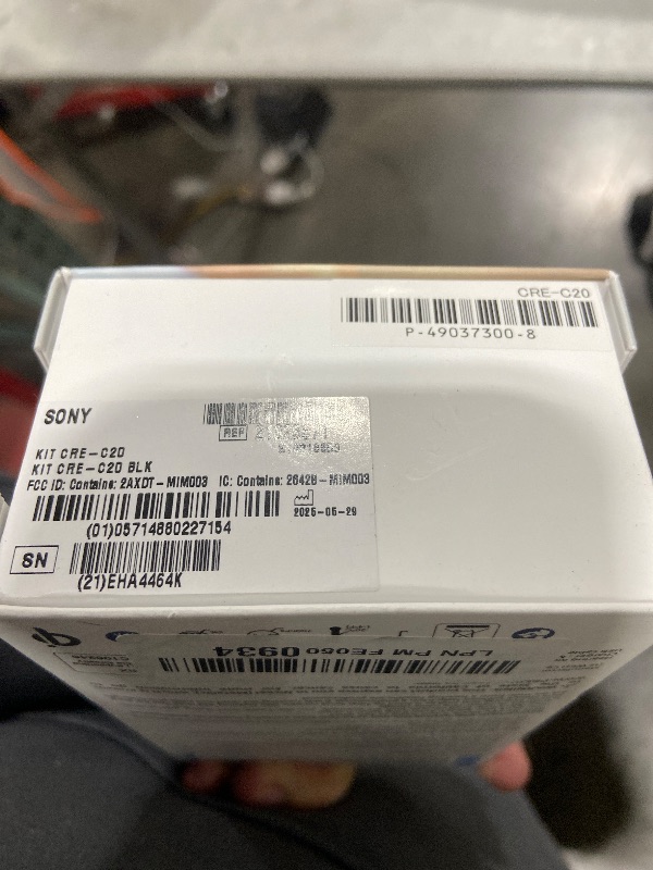 Photo 1 of Sony CRE-C20 Self-Fitting OTC Hearing Aids for Mild to Moderate Hearing Loss, Prescription-Grade Sound Quality, Compact Virtually Invisible Design, Customizable App, and Rechargeable Battery