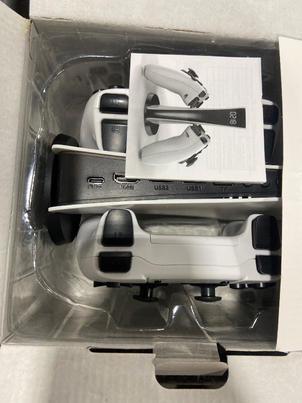 Photo 1 of Retro Gaming Console – 2025 Upgraded Mini Plug and Play Video Game System with 10K+ Classic Games, 12 Emulators, 2 Wireless 2.4G Controller, 4K HD Output