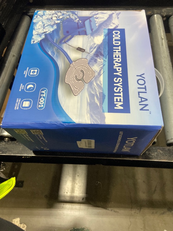 Photo 1 of Cold Therapy Machine with Programmable Timer,USB Powered Portable,2025 New Powerful Pump, for Knee Replacement,Pain Relief,Sports Injuries,Ace Bandage Style Compression,Pad for Shoulder,Hip,and Ankle