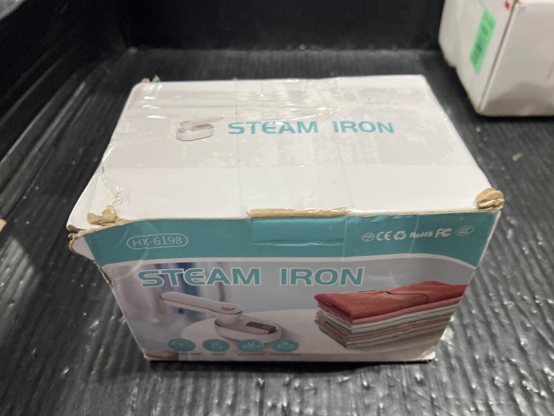 Photo 1 of 1000W Travel Steamer for Clothes, Portable 2-in-1 Handheld Steamer & Iron, 20s Fast Heat-Up, Sharp-Corner Detail Panel, Foldable 180° Handle, Compact for Home & Travel (Grape Purple)