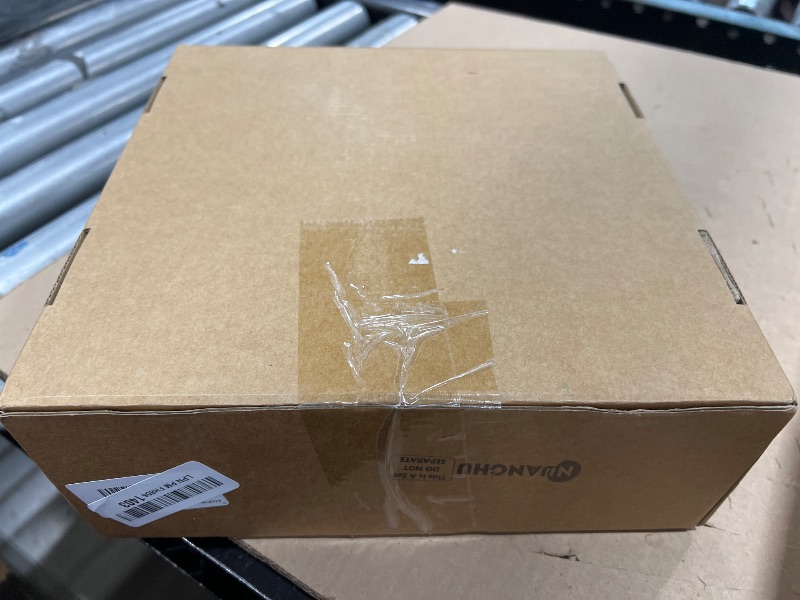 Photo 1 of Nuanchu 132 Pcs Light Clips Set Compatible with Govee Pro H706 H806, 120 Mounting Clips & 12 Gable Light Bracket with 300 Screws Compatible with Govee Pro Outdoor Lights 100ft (Black)