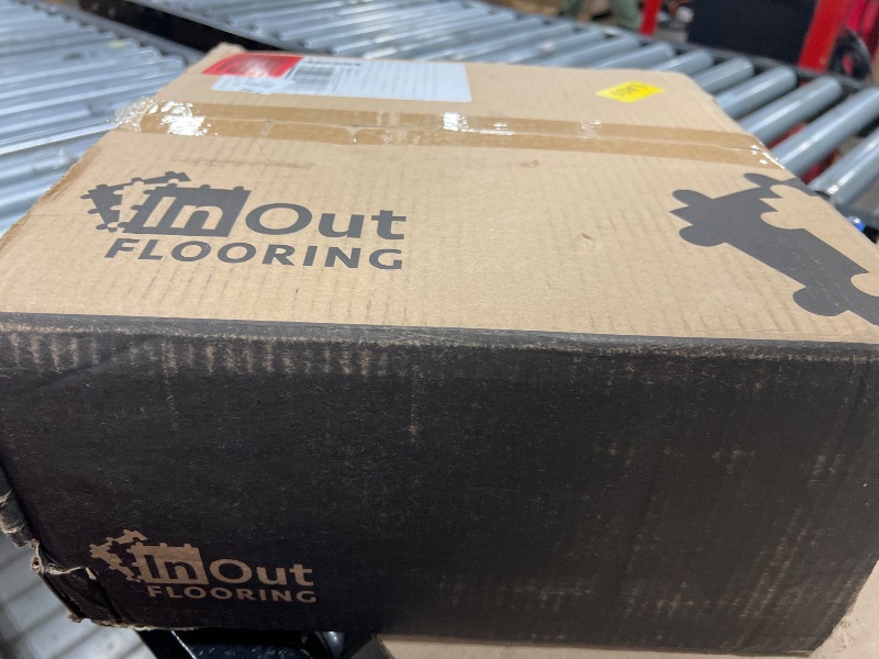 Photo 1 of InOut Flooring 15 Grey Tiles - High Durability Colored Flooring Tiles - Interlocking Versatile Training Surface - Roller Skate Indoor&Outdoor, Dance Floor Tiles, Basketball Tiles, Multi Sports Floor