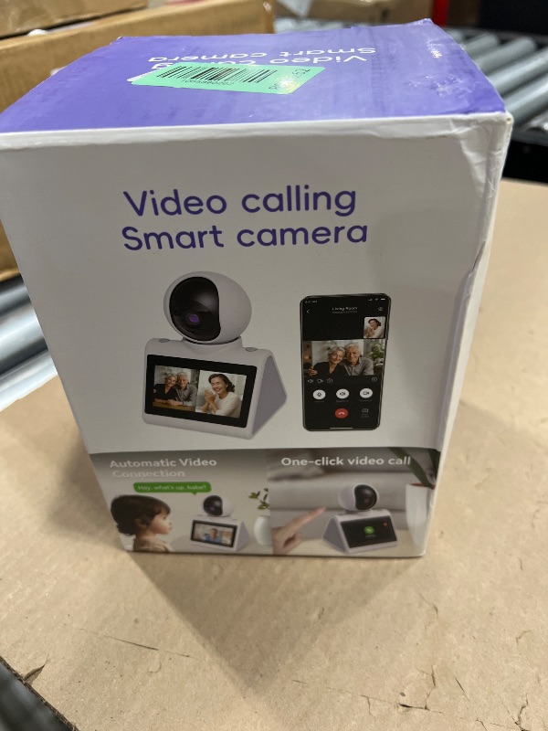 Photo 1 of Two Way Video Calling Camera with 4.3 inch HD Screen & AI Voice Function, 2MP 1080P Baby Elder Nanny Dog Pet Camera, One Click Video Calling Devices for Grandparents