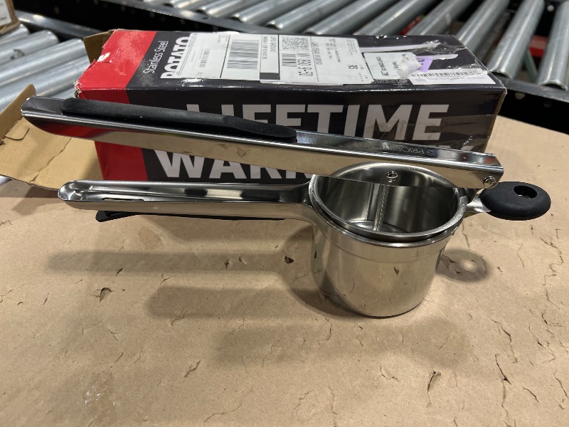 Photo 1 of 
Zulay Kitchen Premium Large 15oz Potato Ricer, Heavy Duty Professional Stainless Steel Potato Masher and Ricer Kitchen Tool, Press and Mash Kitchen Gadget -