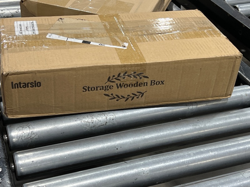 Photo 1 of Upgraded Lockable Large Bamboo Knife Storage Box with Magnetic Removable Knife Blocks for Easy, Quick and Safe Culinary Tools Storage, Keyless Kitchen.